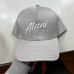 Alani NU Women's Light Gray Logo Baseball Cap